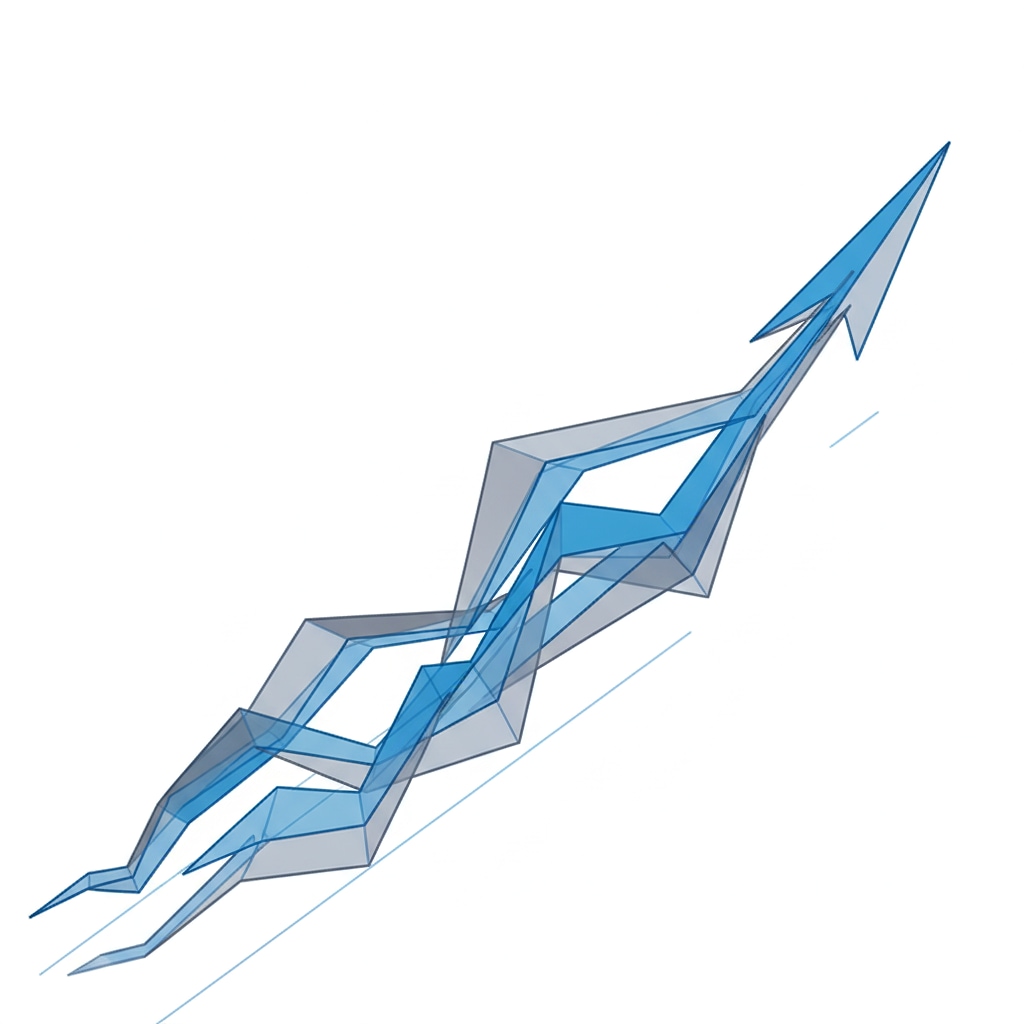 Finanzielle Wachstumsvisualisierung